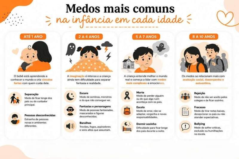 medo infantil, Medo infantil: como identificar, acolher e ajudar a criança?