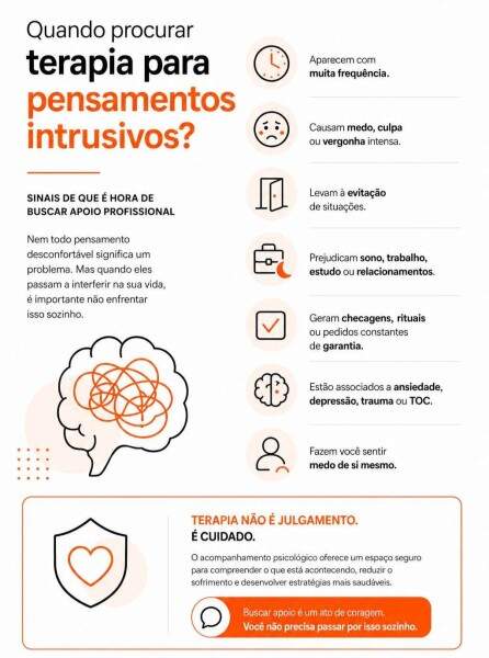 pensamentos intrusivos, Pensamentos intrusivos: o que são e como lidar com eles?